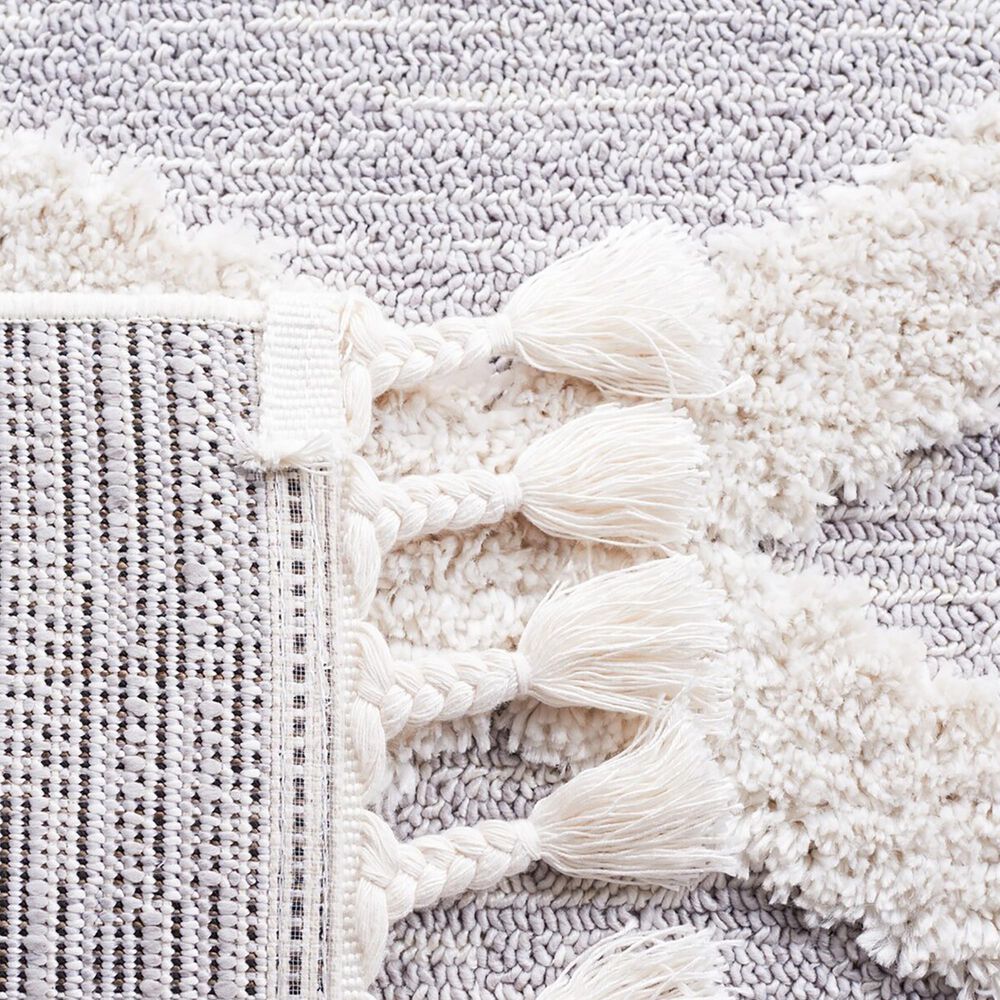 Safavieh Marrakesh MRK564 2&#39;2&quot; x 6&#39; Grey and Ivory Runner, , large