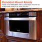 Sharp 24" "Easy Open" Microwave Drawer in Stainless Steel, , large