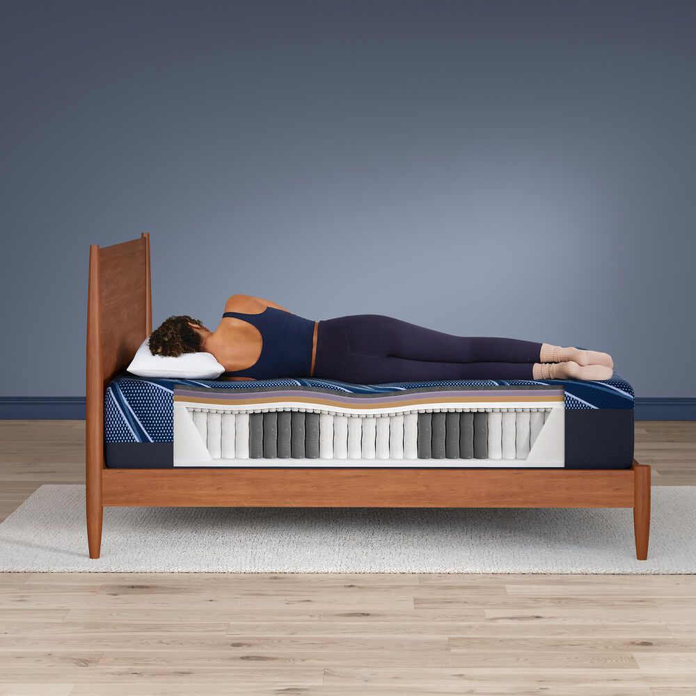 Serta iSeries NXG 3500 Firm Hybrid Twin XL Mattress with Low Profile Box Spring, , large