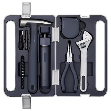 Hoto Tools 3.6V Electric Screwdriver Tool Set in ?Light Grey and Midnight Blue, , large