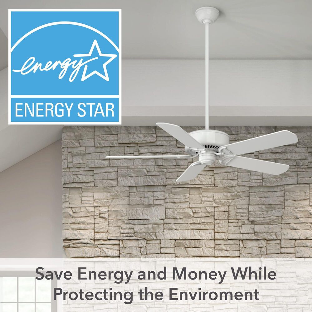 Hunter Panama 54&quot; Ceiling Fan in Snow White, , large