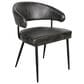 Home Trends & Design Essex Dover Arm Chair in Black, , large