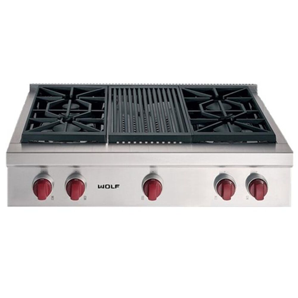 Wolf 36" Sealed Burner Gas Rangetop, , large