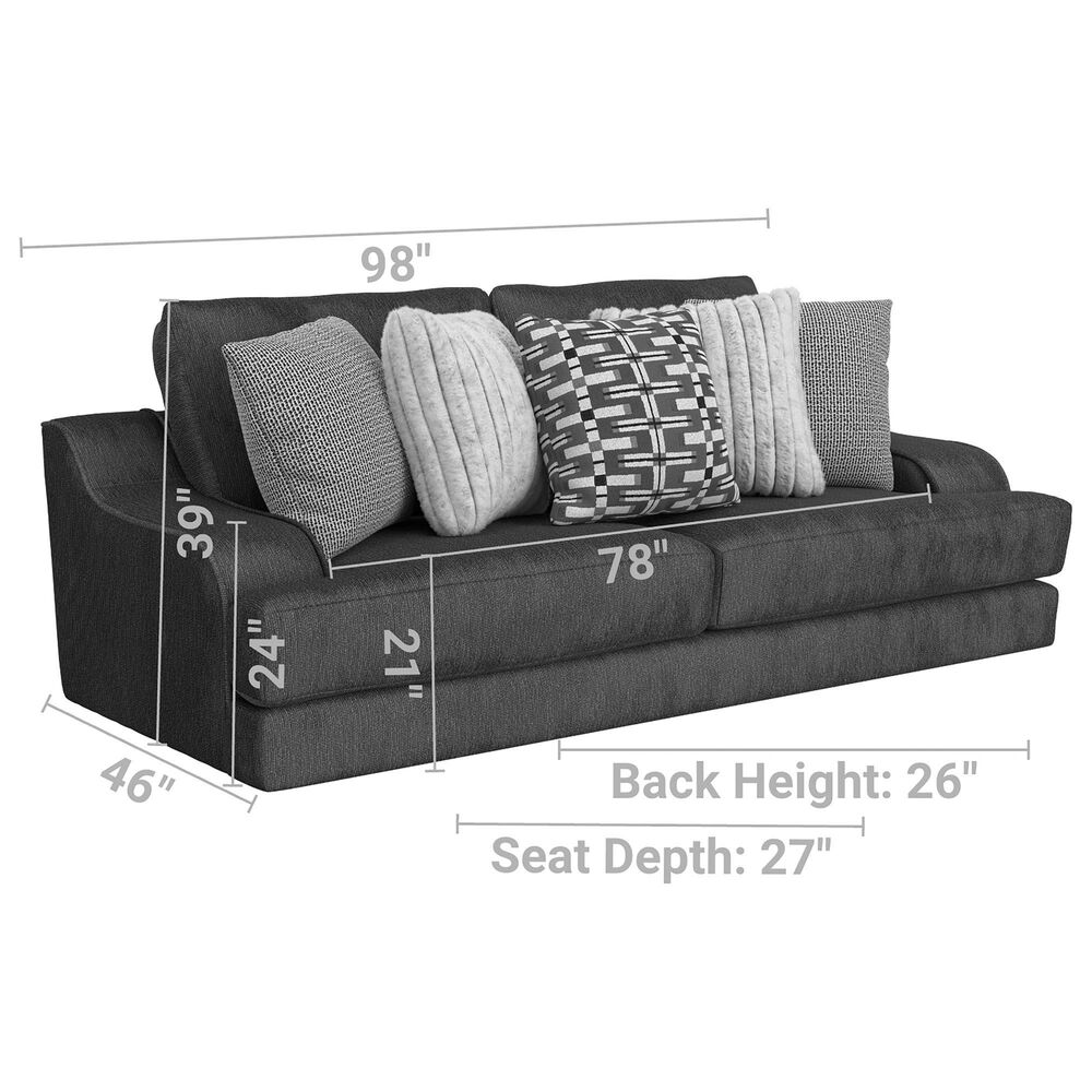 Jackson Furniture Olympus Stationary Sofa in Sapphire, , large