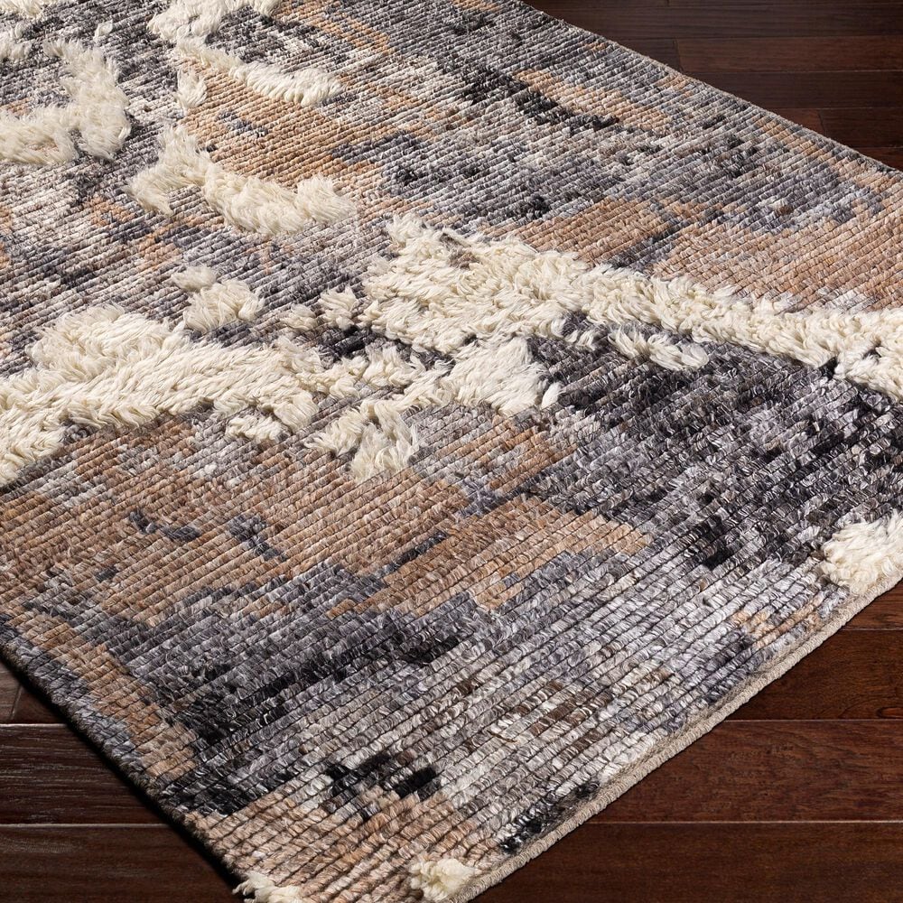 Surya Socrates 10&#39; x 14&#39; Cream, Black, Charcoal, Gray and Brown Area Rug, , large