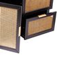 Southern Enterprises Chekshire Anywhere Storage Cabinets in Black and Natural, , large