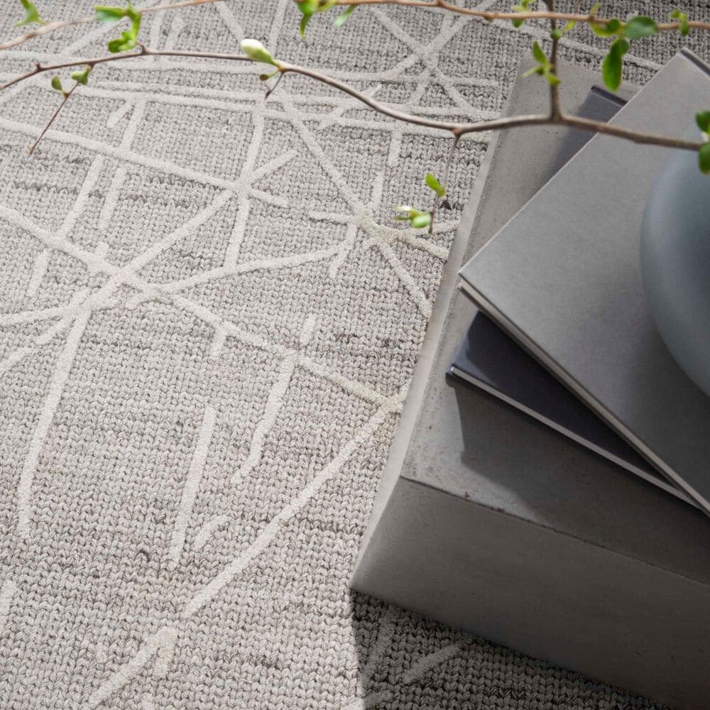 Nourison Wander 9&#39;9&quot; x 13&#39;9&quot; Grey Area Rug, , large