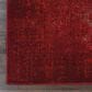 Nourison Karma KRM01 2"2" x 7"6" Red Runner, , large