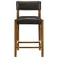 Armen Living Bennet Counter Height Stool in Rich Walnut, , large