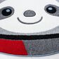 Safavieh Carousel Outer Space 3" Round Blue and Grey Kids  Area Rug, , large