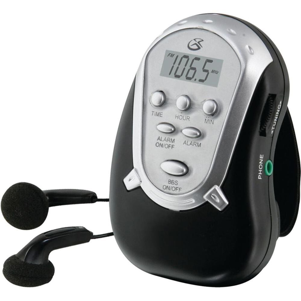 iLive Portable AM/FM Armband Radio in Black, , large