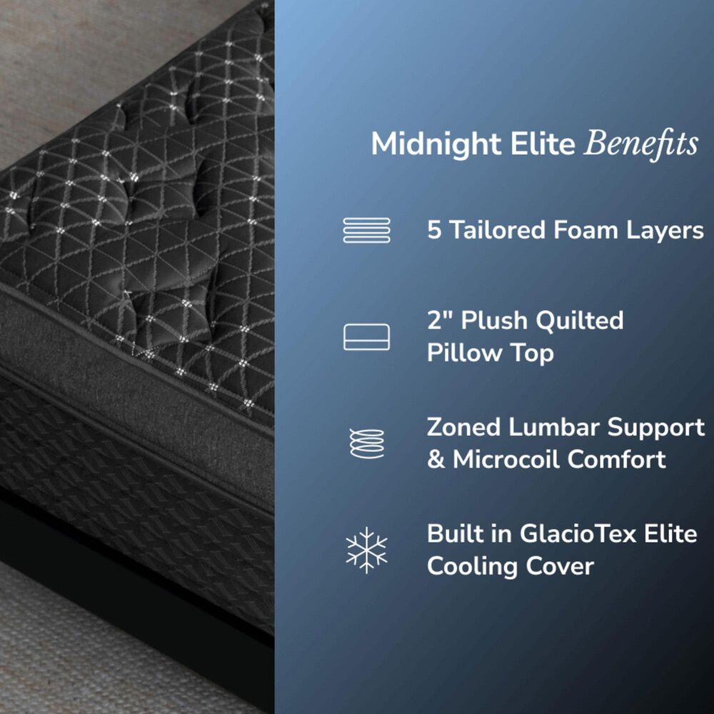 Helix Midnight Elite California King Mattress, , large
