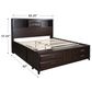 Ashley Vanmore King Storage Bed in Dark Brown, , large