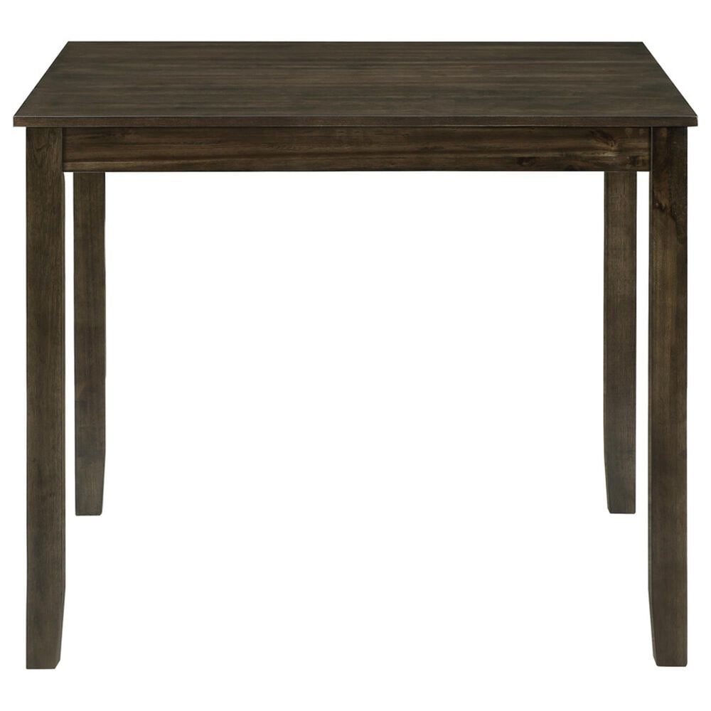 Homelegance Hazel 5-Piece Square Dining Set in Charcoal Brown, , large
