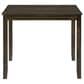 Homelegance Hazel 5-Piece Square Dining Set in Charcoal Brown, , large