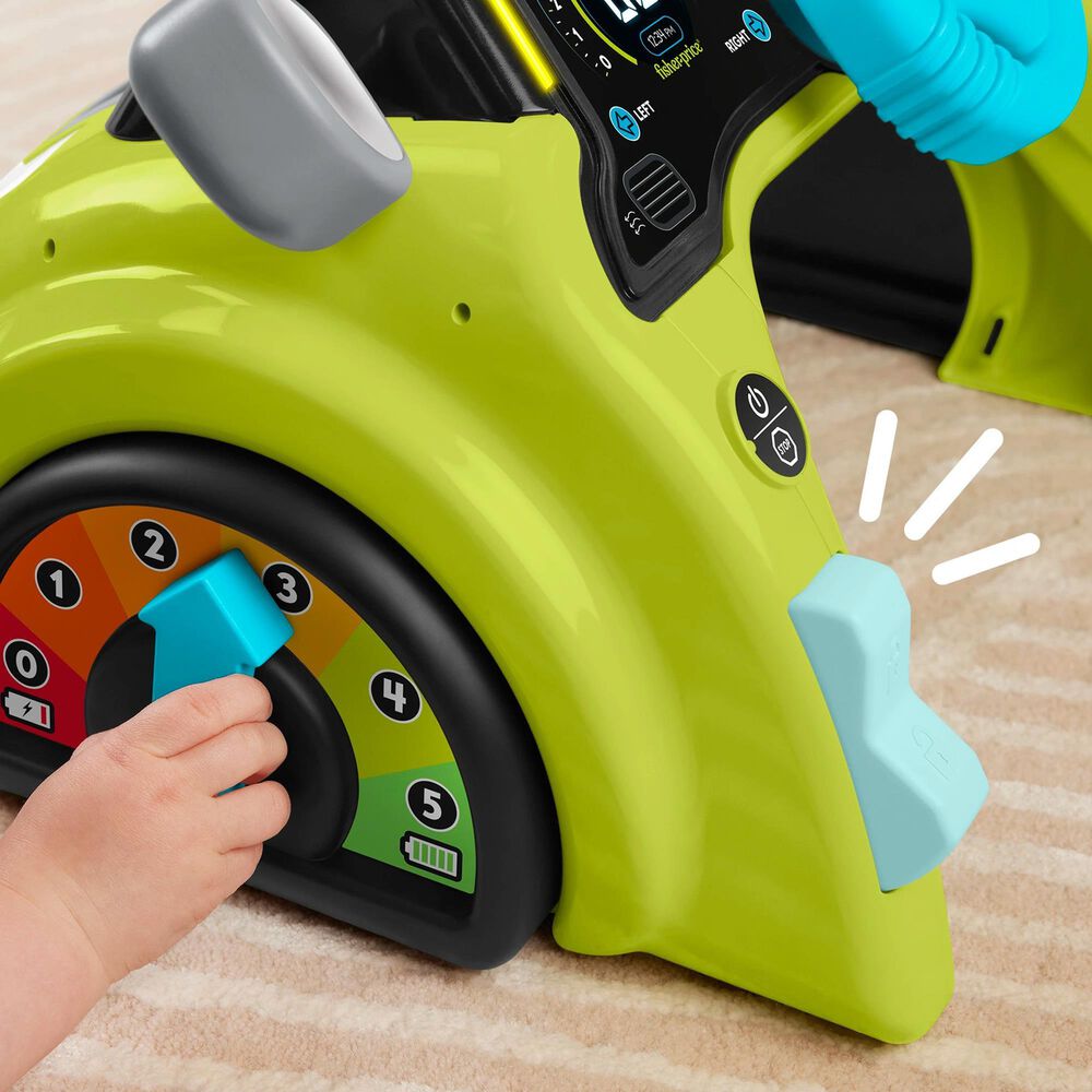 Fisher Price Laugh and Learn Sit and Steer Driver Activity Center Learning Toy in Multicolor, , large