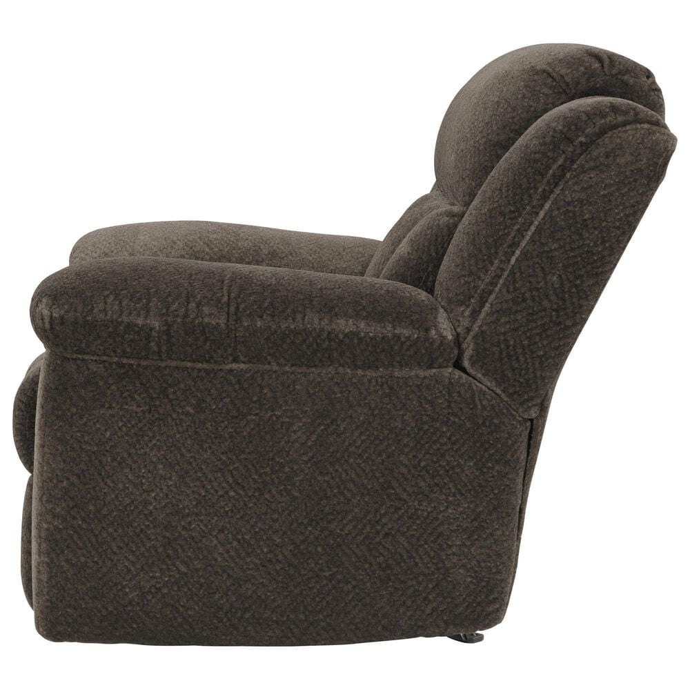 Ashley Frohn Manual Rocker Recliner in Chocolate, , large
