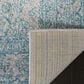 Safavieh Adirondack ADR108L 5"1" x 7"6" Light Grey and Teal Area Rug, , large
