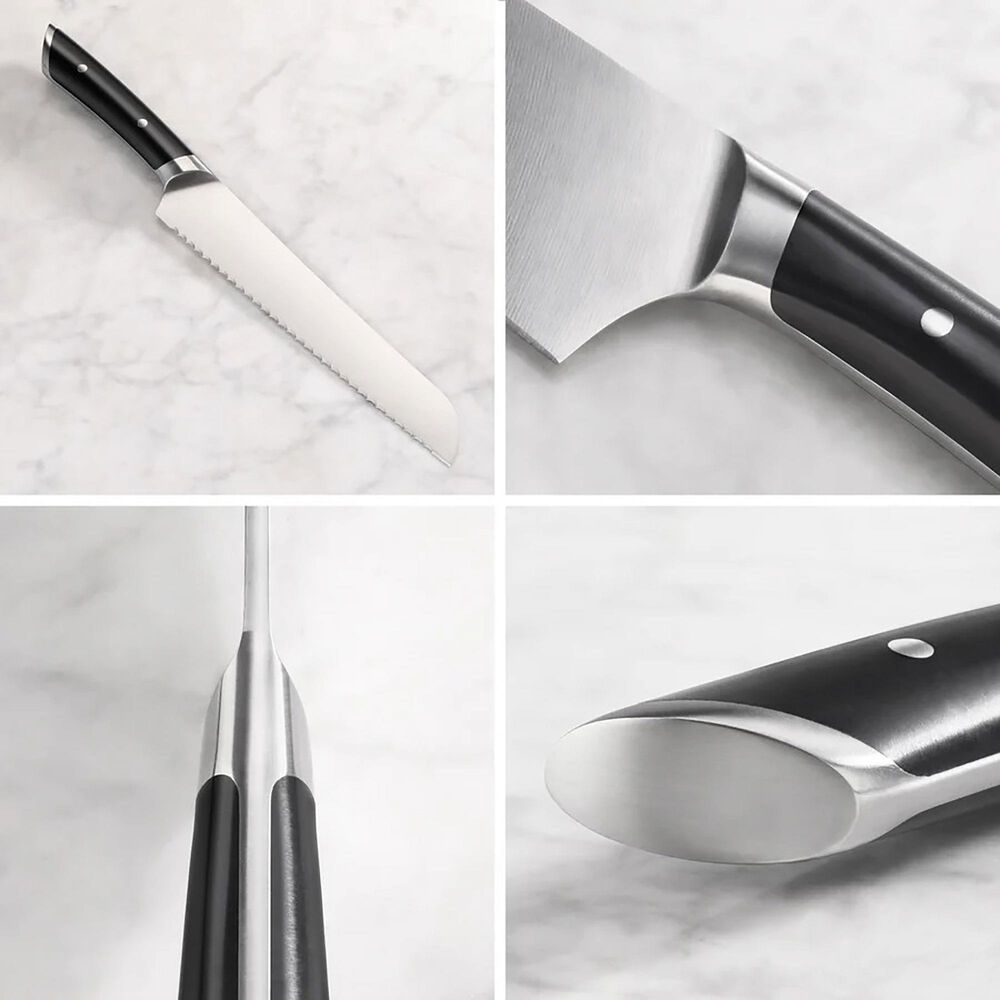 Cangshan Helena 8&quot; Bread Knife in Black, , large