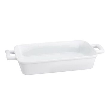 HIC Kitchen 13" Lasagna Pan with Handles in White, , large