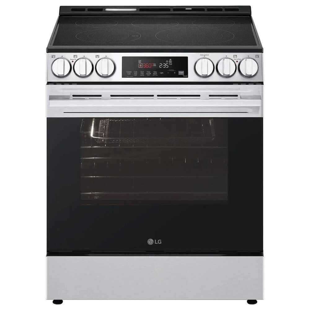 LG 6.3 Cu. Ft. Smart Electric Slide-in Range with Air Fry and EasyClean in PrintProof Stainless Steel, , large