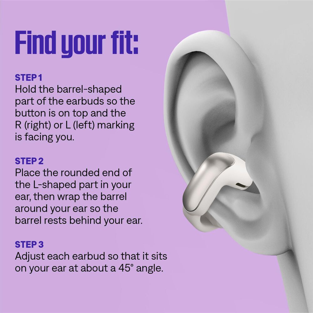 Bose Ultra Open Earbuds in Chilled Lilac, , large