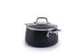 All-Clad HA1 Expert 4-Quart Nonstick Soup Pot with Lid in Black, , large