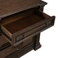 Belle Furnishings Provence Park 3-Drawer Nightstand in Chateau Brown, , large