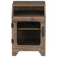 Furniture of America Naylor End Table in Reclaimed Oak, , large