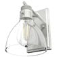 Hunter Van Nuys 1-Light Wall Sconce in Brushed Nickel, , large