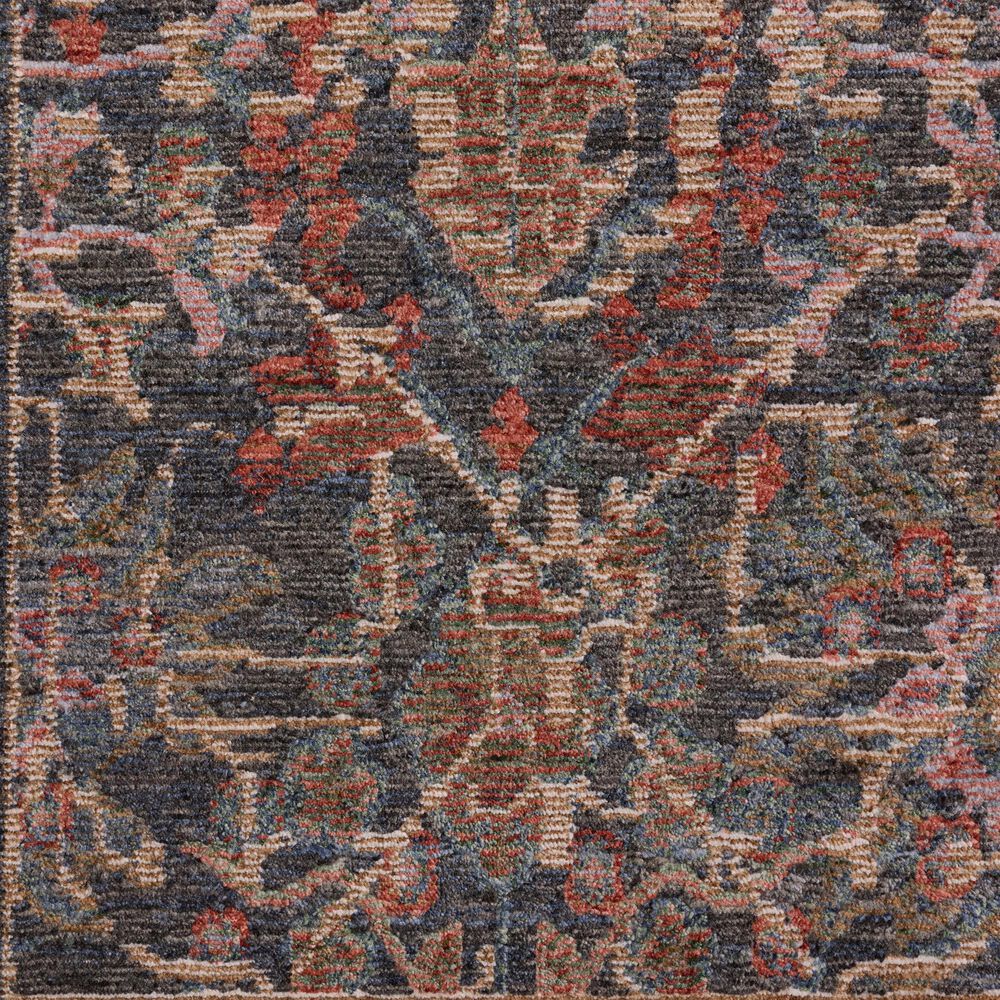 Loloi Winchester Denim and Sunset 8'6" Round Area Rug, , large