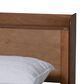 Baxton Studio Decker Full Platform Bed in Walnut Brown, , large