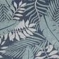 Nourison Garden Oasis GOA02 Navy 4" Round Indoor/Outdoor Area Rug, , large