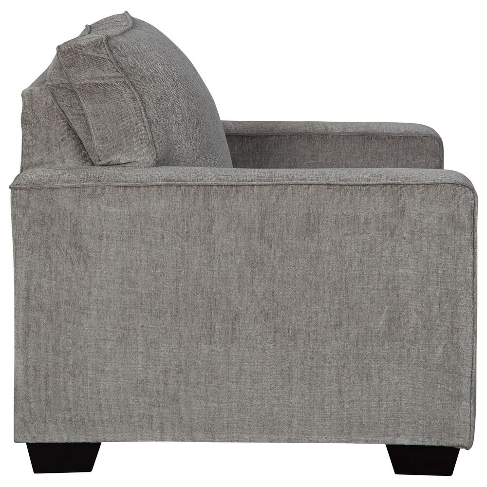 Ashley Altari Chair and Ottoman in Alloy, , large