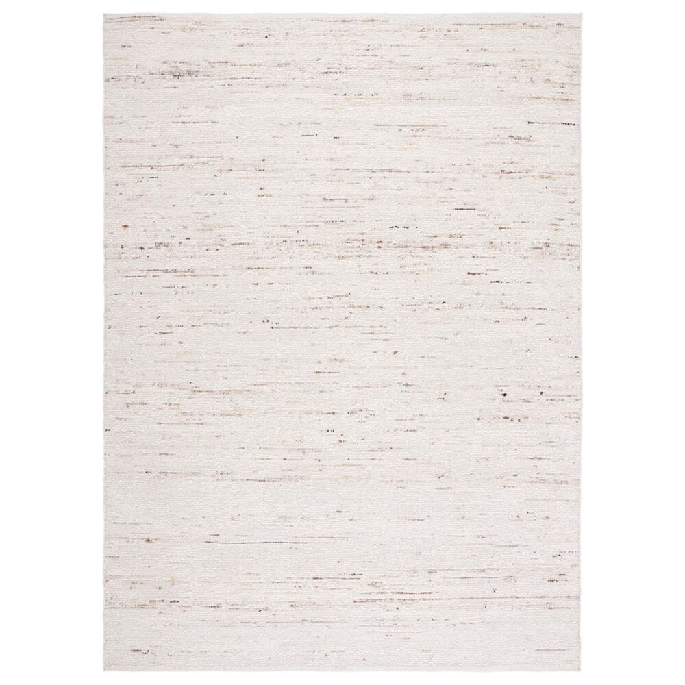 Safavieh Natura NAT330A 8" x 10" Ivory and Light Grey Area Rug, , large