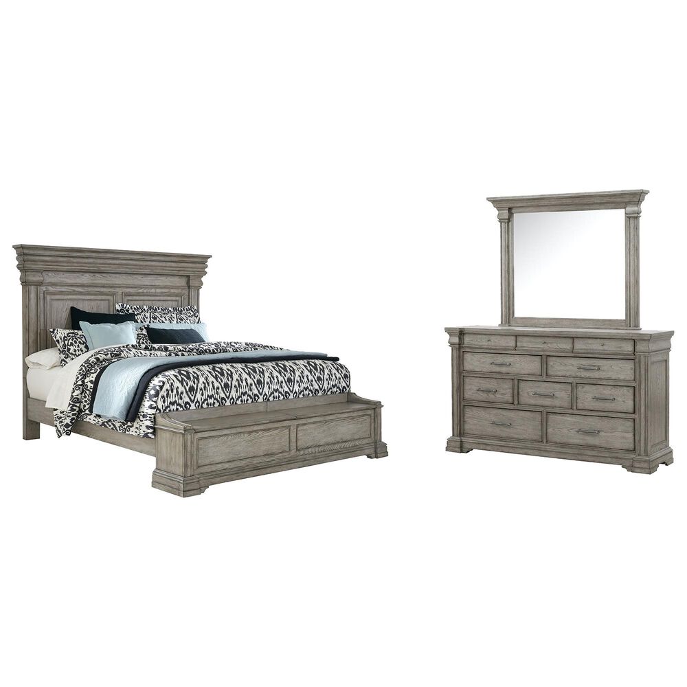 Chapel Hill Madison Ridge 3-Piece King Bedroom Set in Gray Wash, , large