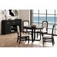 Mayberry Hill Ridgemont 2-Door Server Only in Black, , large
