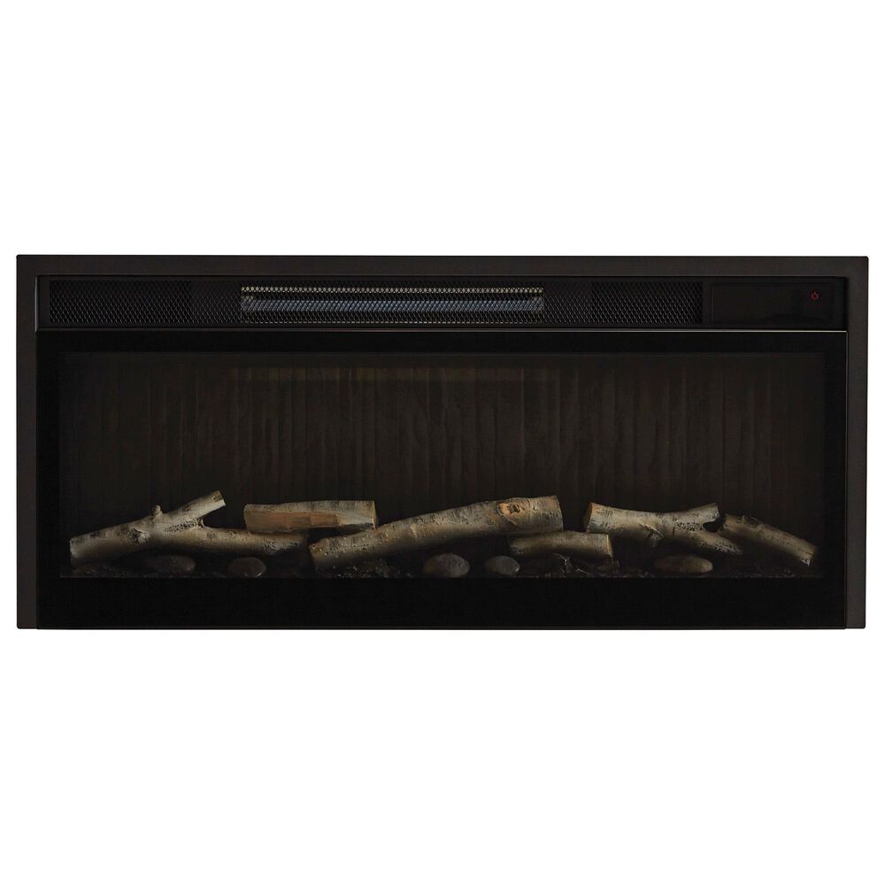 Ashley Cayboni 71&quot; Fireplace Console in Tan and Black, , large