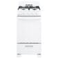 Hotpoint 20" Front-Control Gas Range in White, , large