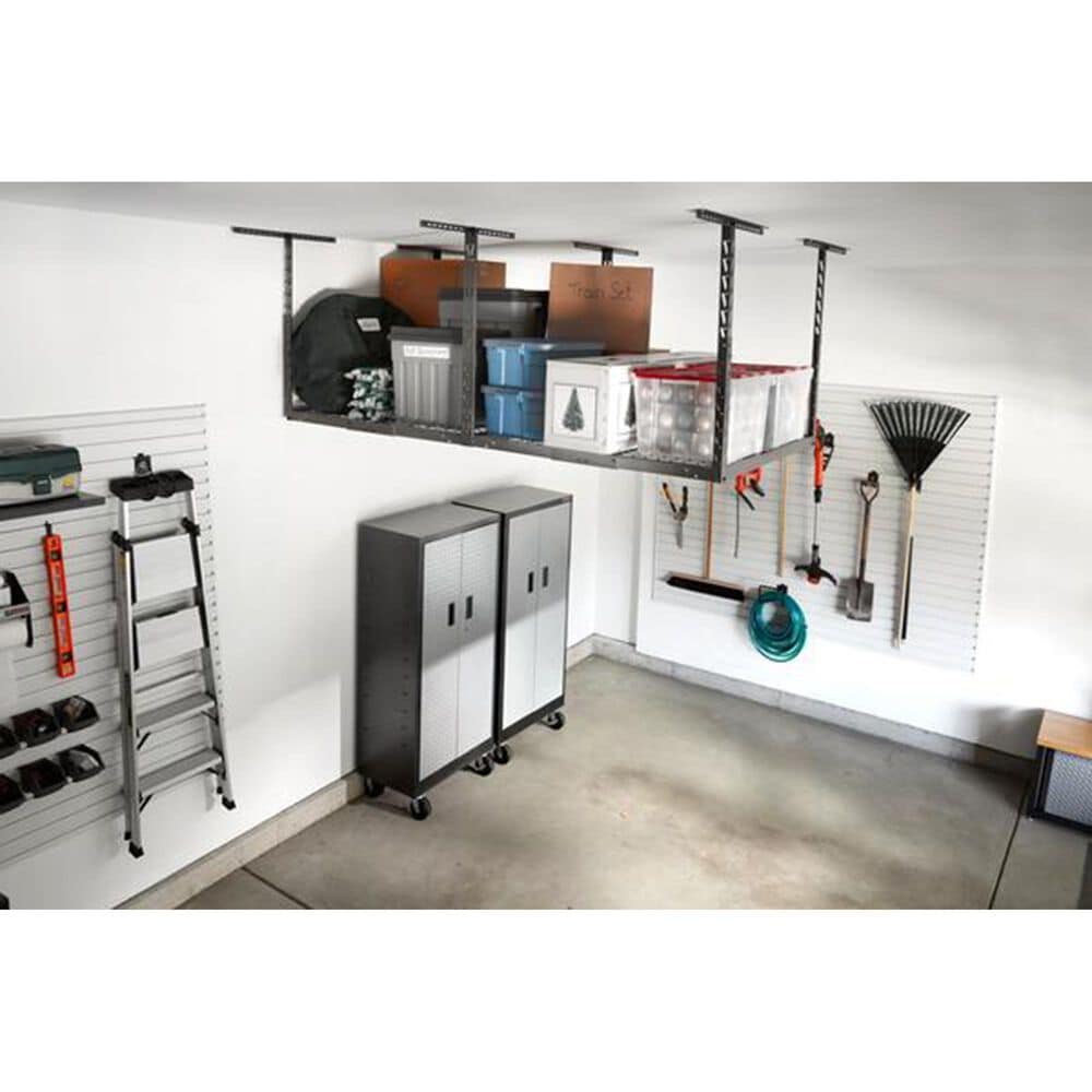 Gladiator 4&#39; x 8&#39; Overhead GearLoft Storage Rack in Hammered Granite, , large
