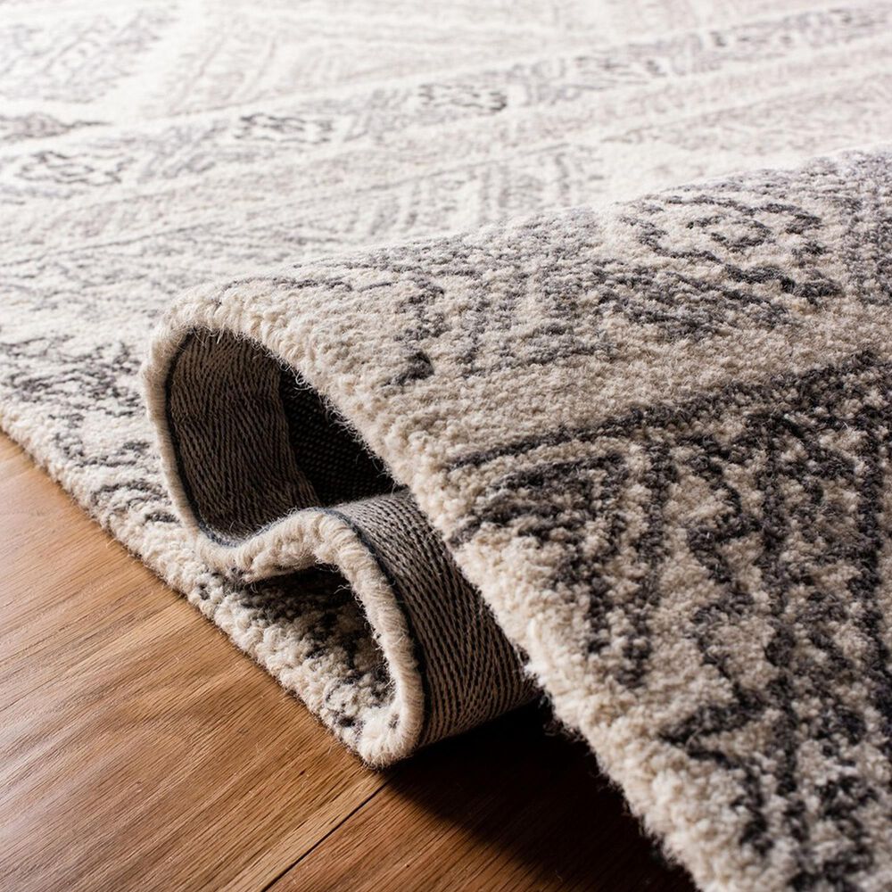 Safavieh Micro-Loop 3&#39; x 5&#39; Ivory and Light Brown Area Rug, , large