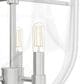 Hunter Sacha 3-Light Semi-Flush Mount in Brushed Nickel, , large