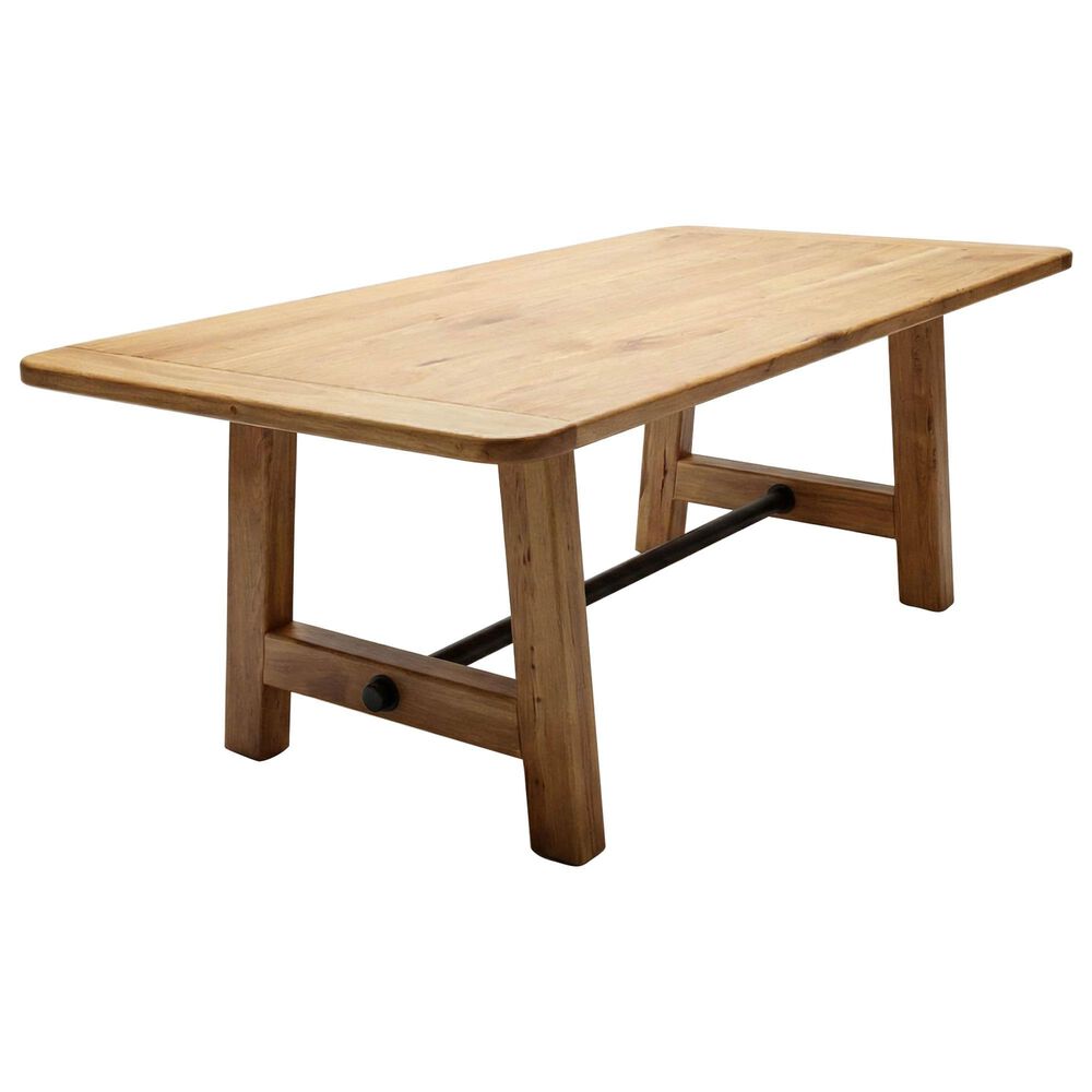 Arista Wood Fulton 7-Piece Rectangular Dining Set in Sandstone, , large