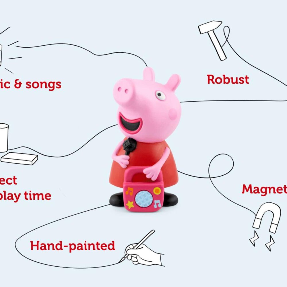Tonies Peppa Pig Audio Play Character - My First Album, , large