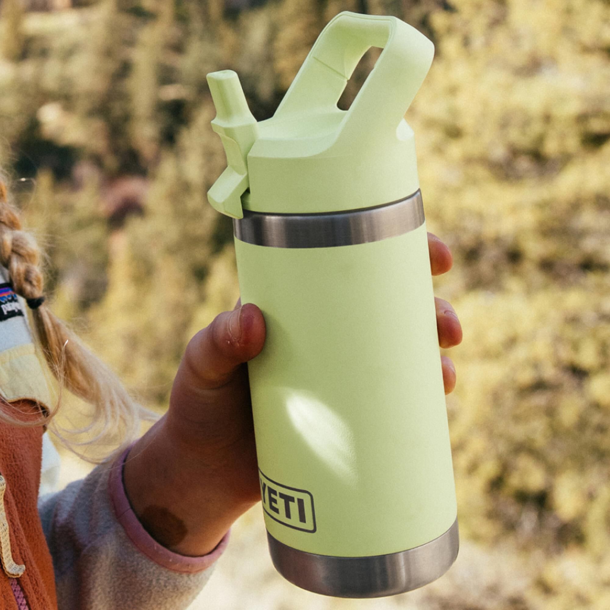 YETI Rambler Jr 12 Oz Kids Bottle in Grasshopper