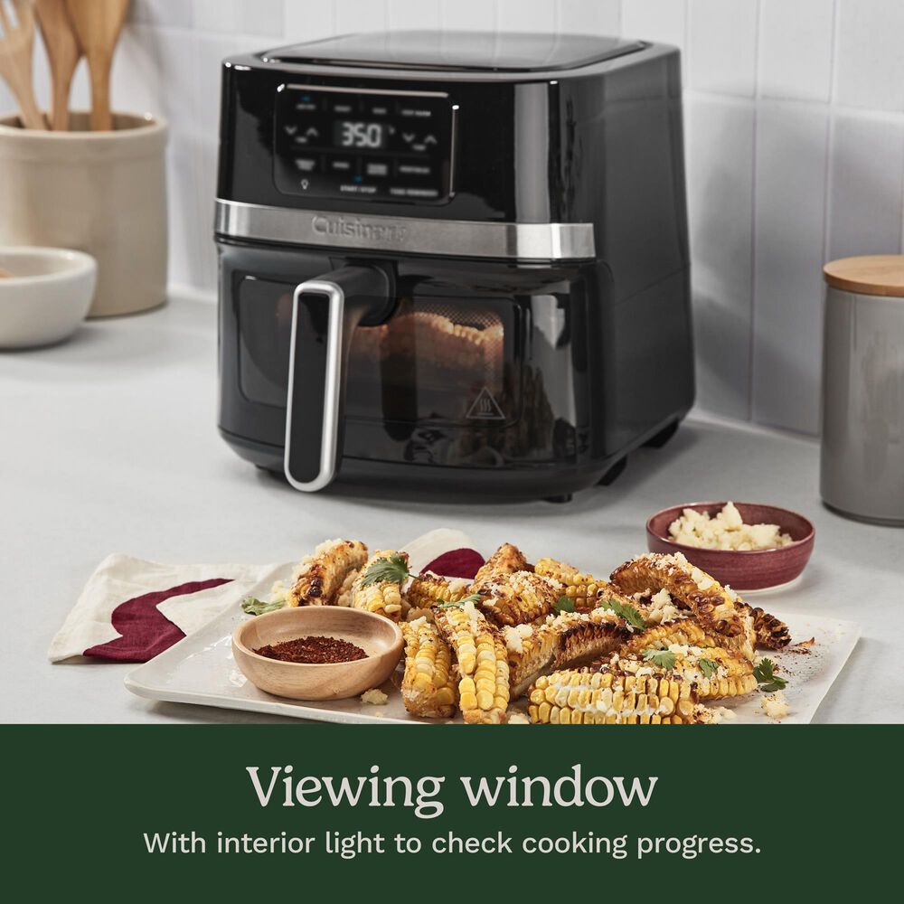 Cuisinart 4.5-qt Basket Air Fryer in Black Stainless, , large