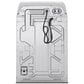 Maytag 4.2 Cu. Ft. Top Load Agitator Washer and 7.0 Cu. Ft. Electric Wrinkle Prevent Dryer Laundry Pair in White, , large