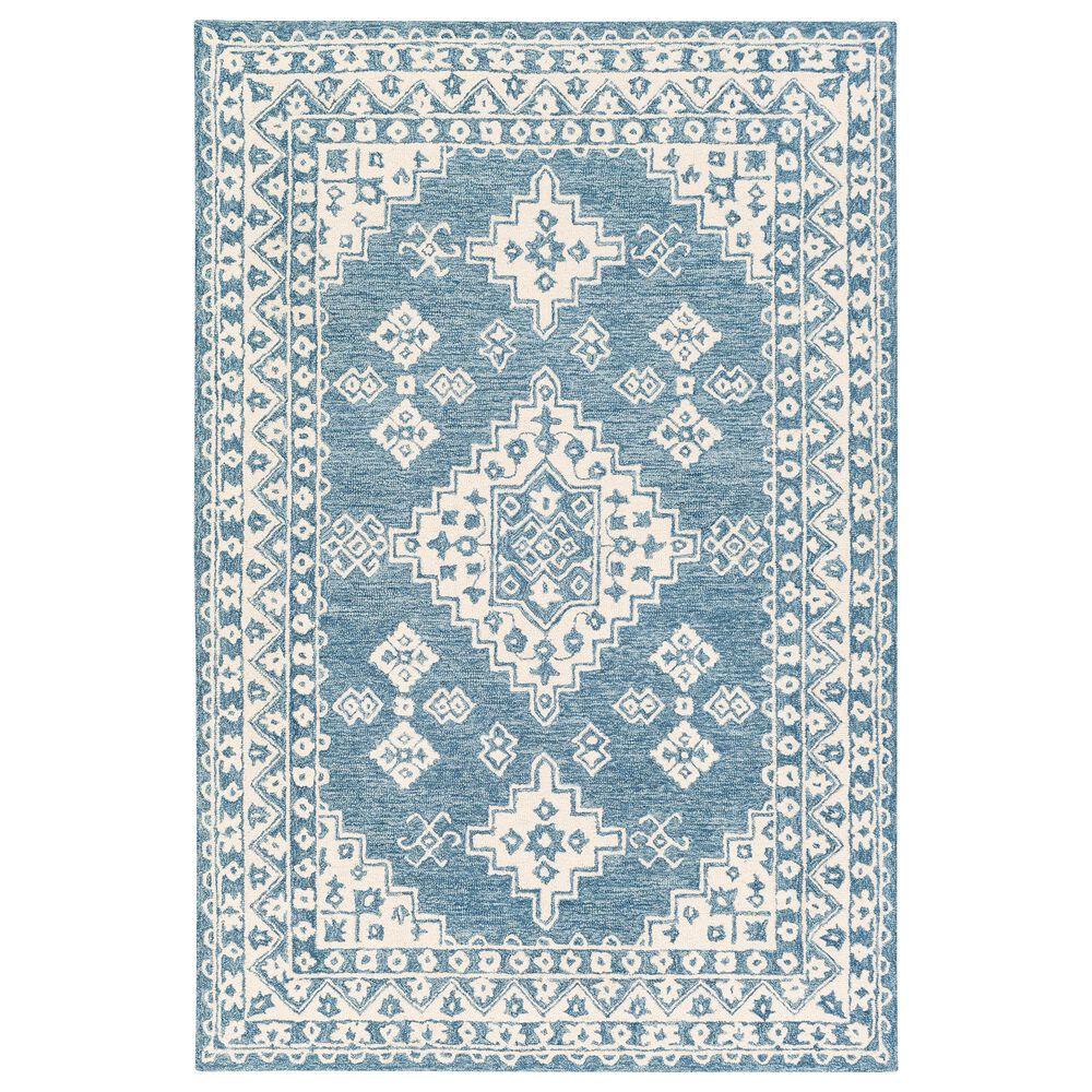 Surya Granada GND-2326 5' x 7'6" Pale Blue, Beige and Sky Blue Area Rug, , large
