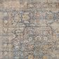 Angela Rose Blake 7"10" Round Navy and Multicolor Area Rug, , large