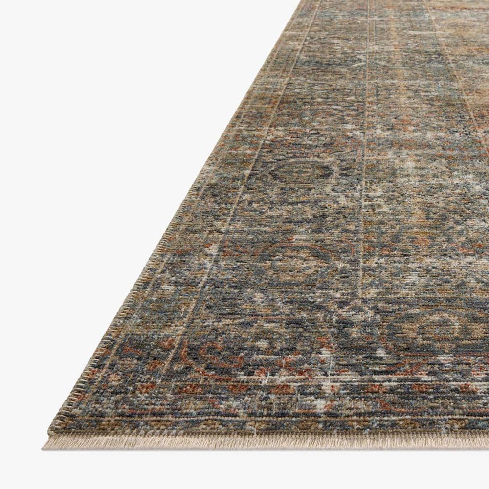Loloi Heritage 9&#39; x 12&#39; Midnight and Multicolor Area Rug, , large